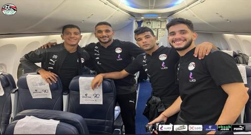 بعثة المنتخب الأوليمبي تصل إسواتيني بعد 12 ساعة طيران 